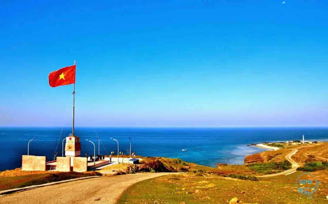 富贵岛主权旗杆